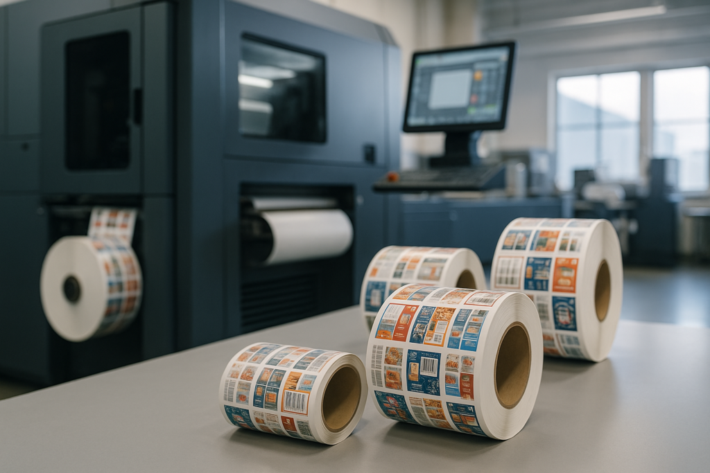 Editorial image representing market shifts in the label and converting industry